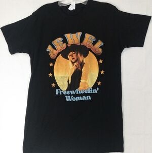 Jewel Freewheelin' Woman Tshirt Official Concert Tour Mens M Double Sided Unisex